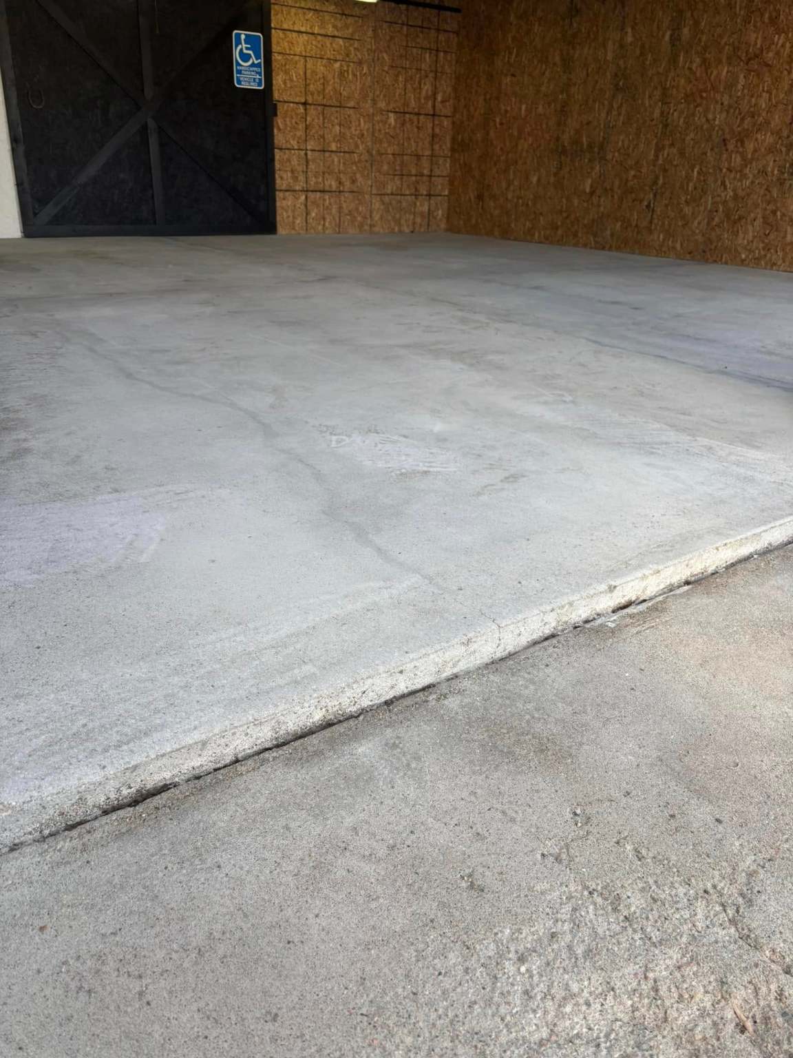 Production floor before coating