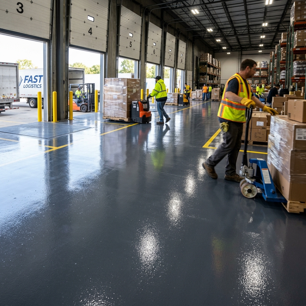 Distribution Center floor project