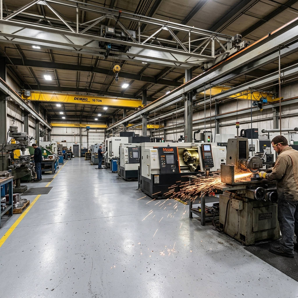 Machine Shop floor project