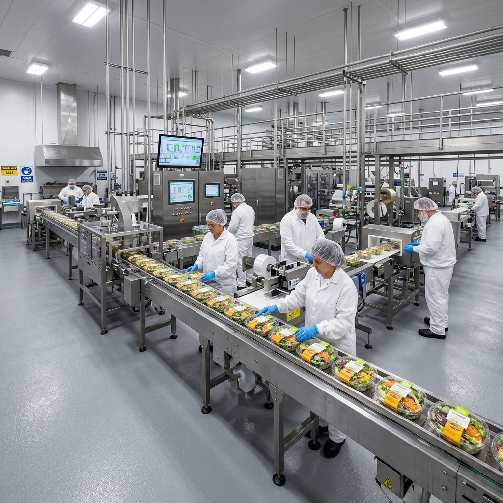 Food & Beverage floor project
