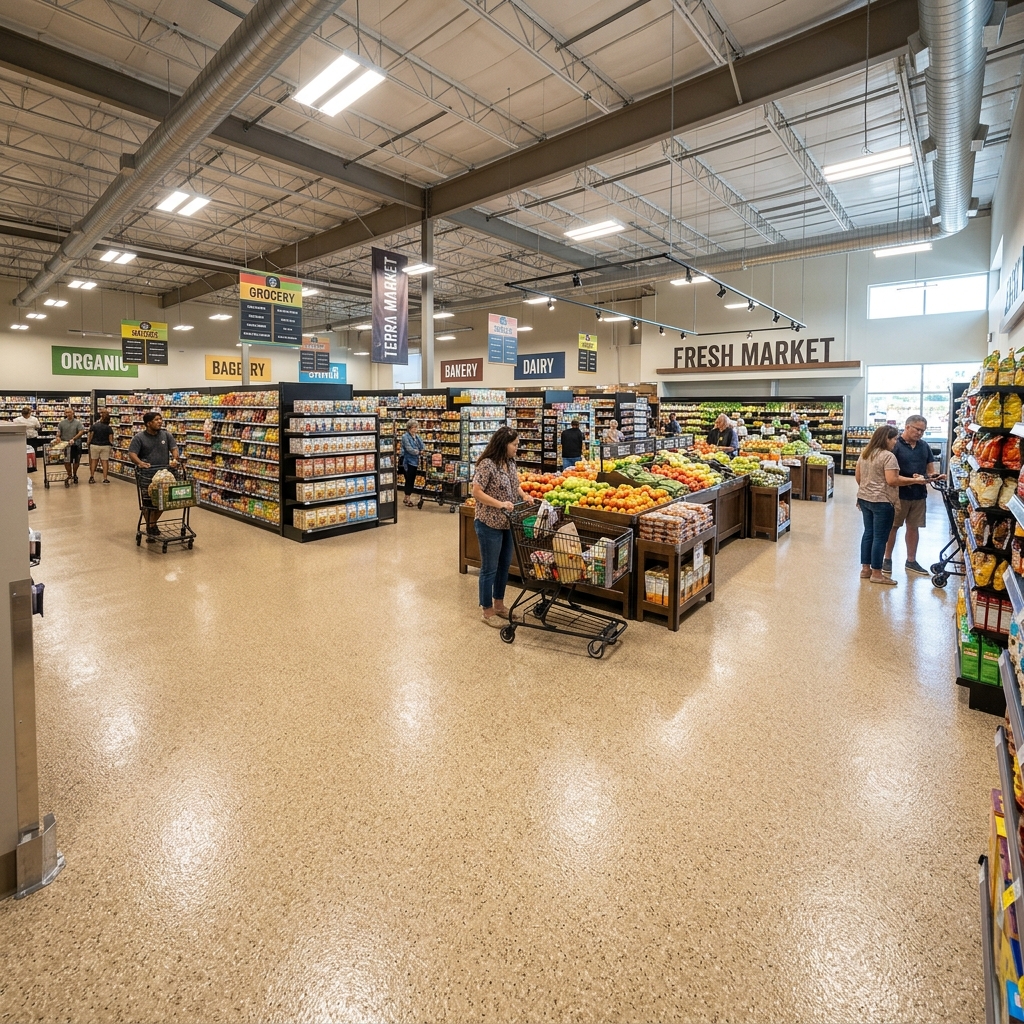 Retail floor project