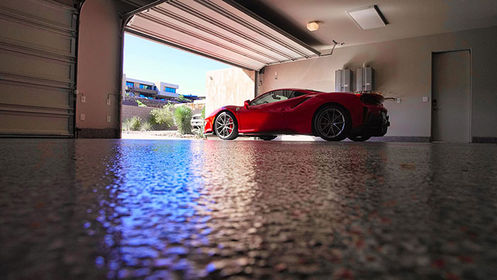 Wyoming commercial floor coating project